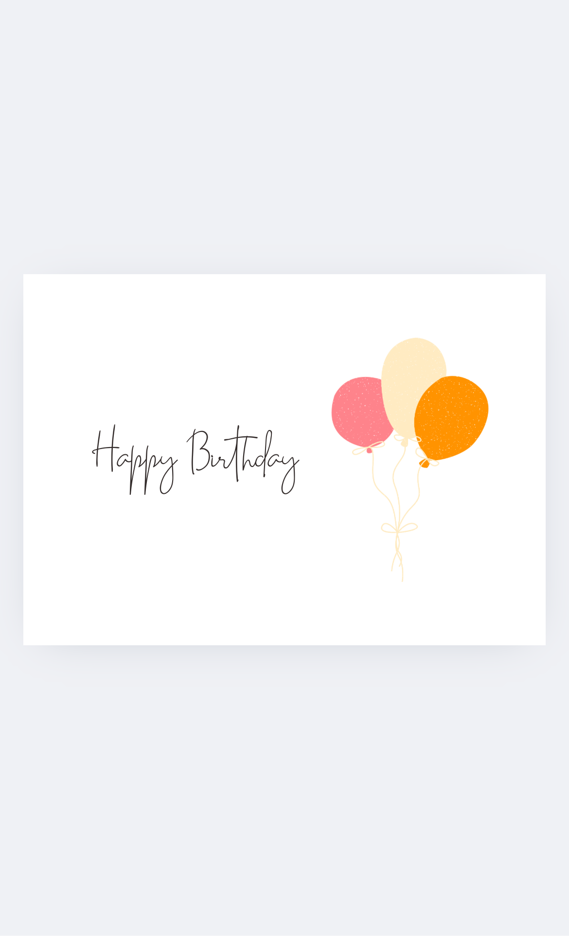 Happy birthday