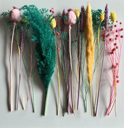 Dry bouquet fur