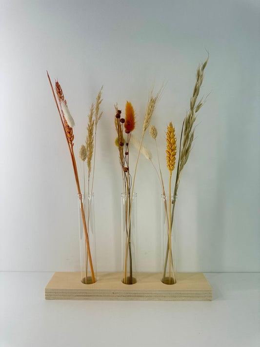 Rustgevende droogbloemen