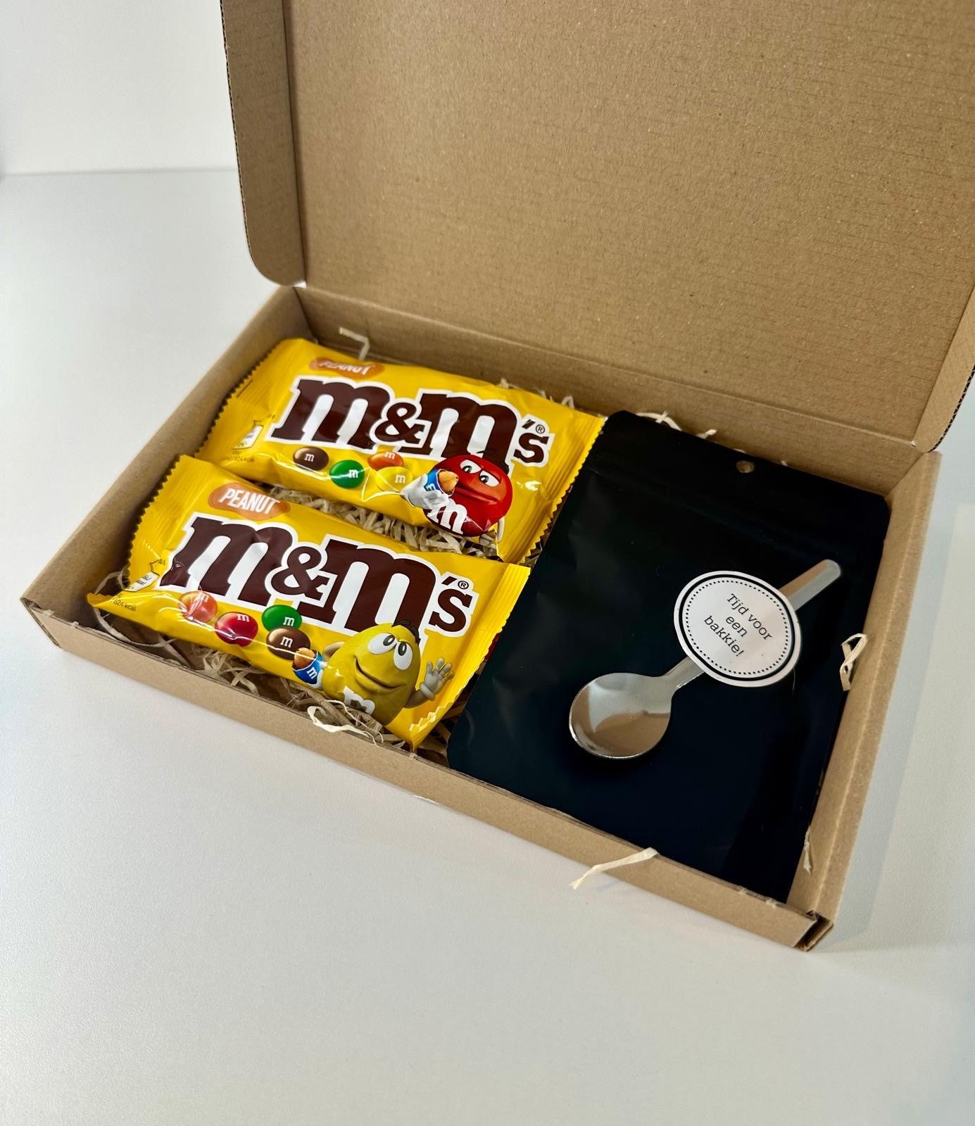 Koffie met M&M's